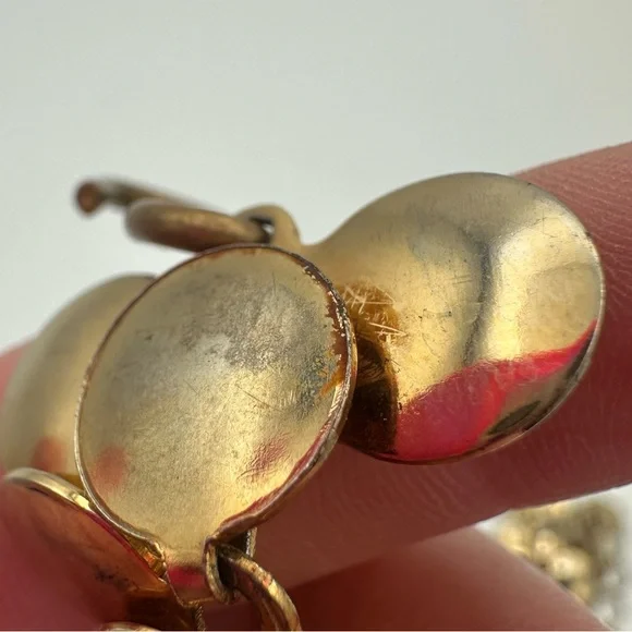 Vintage 70s 80s Gold Tone Chain Belt Lightweight Boho Festival Style 30-36” - Picture 7 of 9